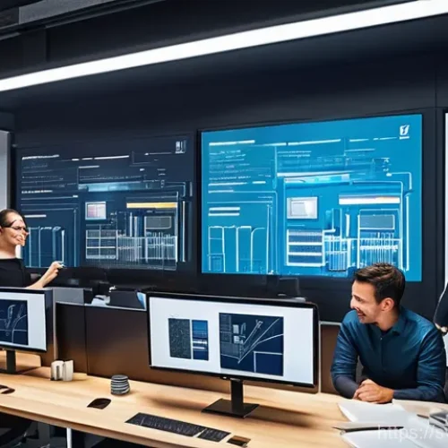 BEM과 Atomic CSS의 차이점 - **Prompt for BEM (Block, Element, Modifier):**
    "A diverse team of professional web developers, m...