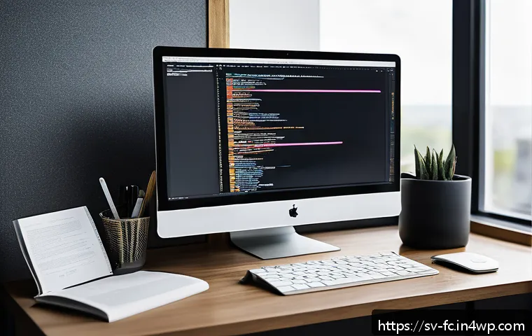 CSS 아키텍처 패턴의 오류 탐지 방법 - A modern web developer’s workspace focused on CSS architecture: a sleek desk with a large widescreen...